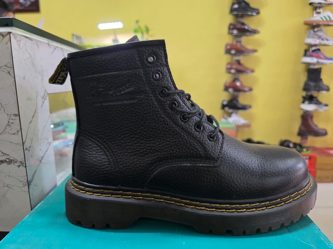 Classic Ankle Leather Boots for Men All Size Available - Image 3