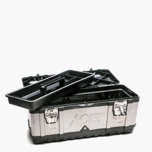 ACE Hardware Stainless Steel Tool Box 15.5in.