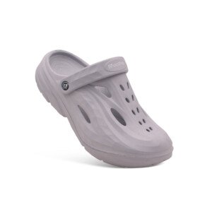 MenтАЩs Stylish EVA Clogs with Back Strap | Wave-Textured & Perforated Design