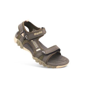 MenтАЩs Rugged Outdoor Sandals with Hook & Loop | TPR Sole & EVA Cushioning