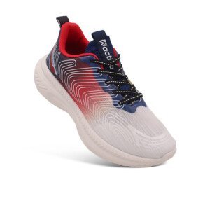 Navy Blue Lace-Up Sneakers - Men's Casual Sport Shoes