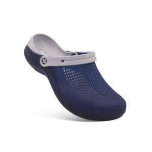 Men's Contrast Combination Clogs with TPE Outer