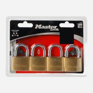 Master Lock Solid Brass Padlock 140EURQ-1902Q