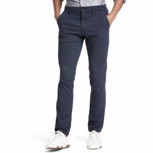 Blue Grey Cotton Pant For Men - Formal Cotton Pant - Waist 34