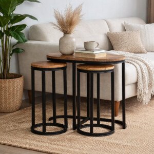 Jardin Set of 3 End Table