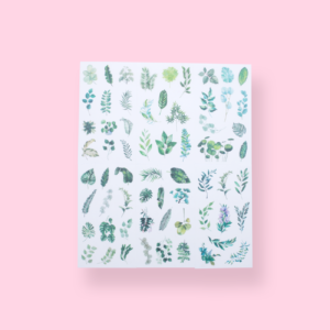 Foliage Washi Stickers - Set of 6