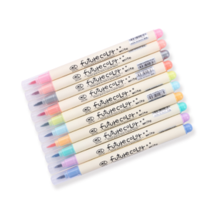 Future Color Lettering Brush Pen (Set of 10)