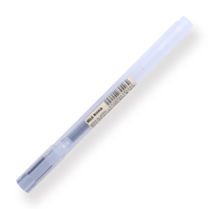 Muji Cap Type Gel Ink Pen - 0.5 mm - Black