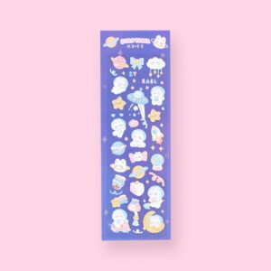 Polco Star Travel Stickers - Purple