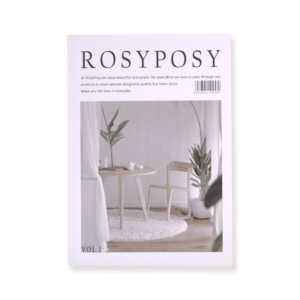 Rosy Posy Scrapbooking Paper Pad - White