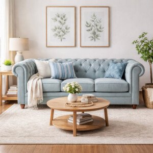 Grace Chesterfield 3 Seater Sofa