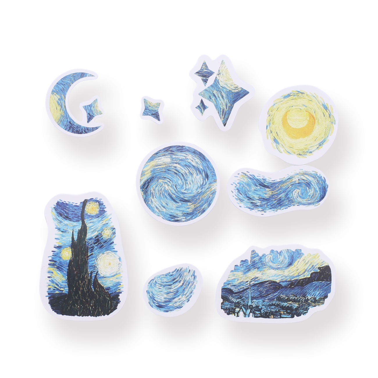 Starry Night Stickers
