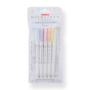 Zebra Mildliner Double-Sided Highlighter - 2022 Gentle Color New Set