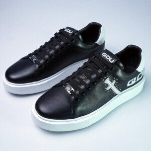 Men's Trendy Leather Sneakers [GS105]