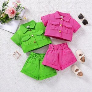 Korean Style Trendy T-shirt And Shorts Set For Boys - Sizes 150 cm (9 to 11 years)