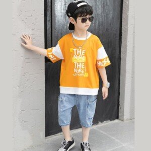 Summer Half Blazer, Vest And Shorts Three Piece Set For Girls - Sizes 120 cm(4 to 5 years), 140 cm (7 to 9 years)